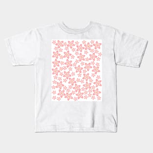 Pink flowers Kids T-Shirt